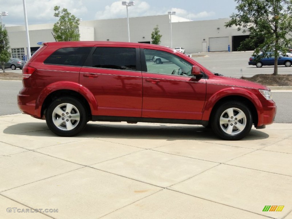 Inferno Red Crystal Pearl 2009 Dodge Journey SXT Exterior Photo #52119343