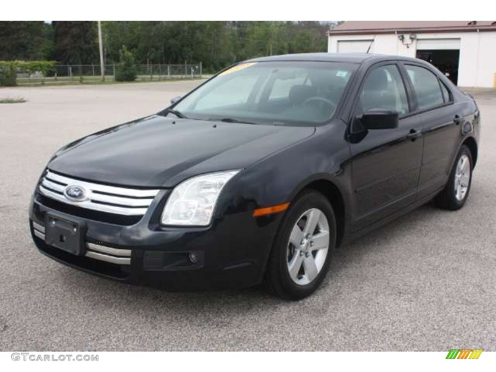 2008 Fusion SE - Dark Blue Ink Metallic / Charcoal Black photo #1
