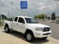 2010 Super White Toyota Tacoma V6 PreRunner Access Cab  photo #2