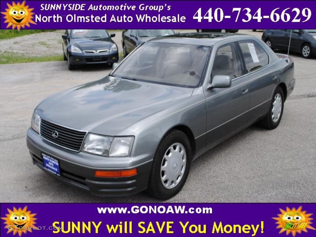 1996 LS 400 - Moonstone Pearl / Tan photo #1