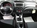 Carbon Black 2009 Subaru Impreza WRX Wagon Dashboard
