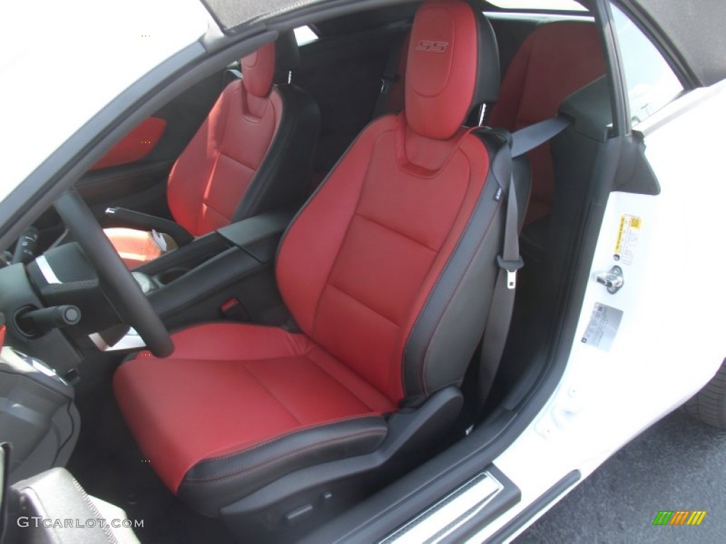 Inferno Orange/Black Interior 2011 Chevrolet Camaro SS/RS Convertible Photo #52121914