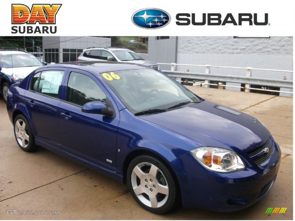 2006 Cobalt SS Sedan - Arrival Blue Metallic / Gray photo #1