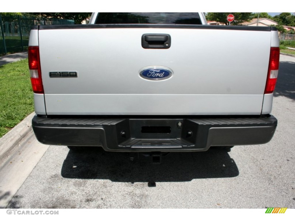 2004 F150 FX4 SuperCab 4x4 - Silver Metallic / Black photo #16