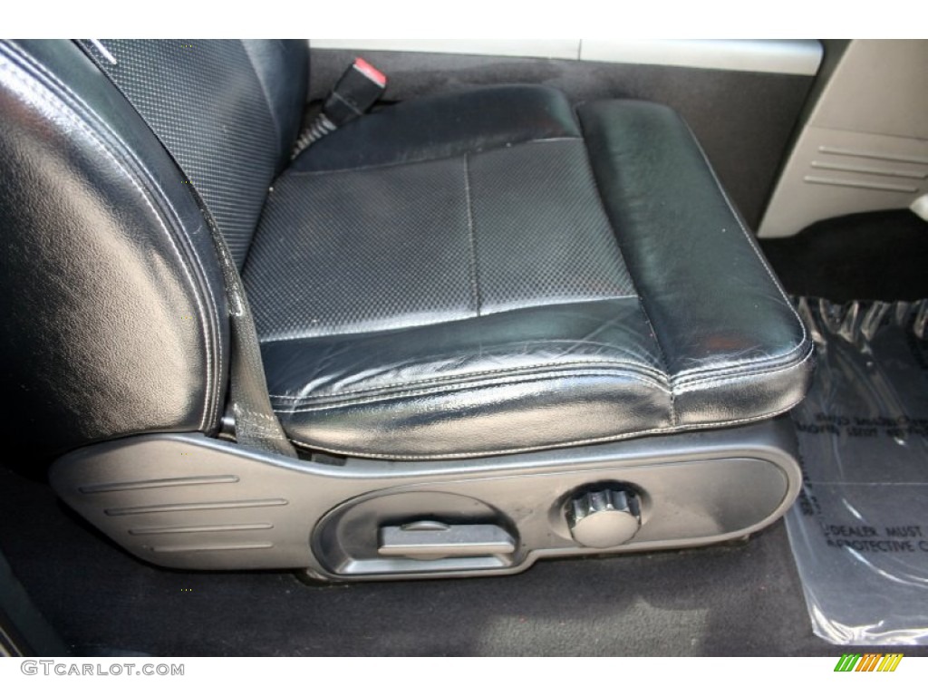 2004 F150 FX4 SuperCab 4x4 - Silver Metallic / Black photo #30