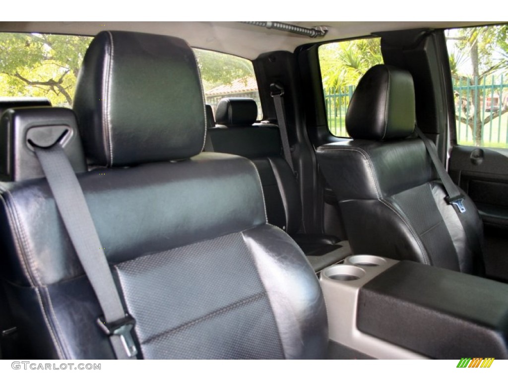 2004 F150 FX4 SuperCab 4x4 - Silver Metallic / Black photo #33
