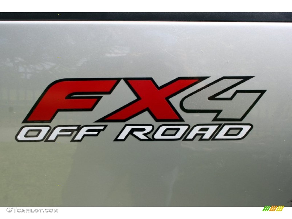 2004 F150 FX4 SuperCab 4x4 - Silver Metallic / Black photo #74