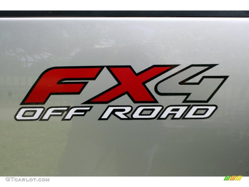 2004 F150 FX4 SuperCab 4x4 - Silver Metallic / Black photo #75