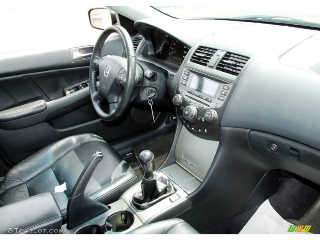 Black Interior 2007 Honda Accord Ex L Sedan Photo 52123774