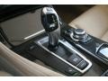 2011 BMW 5 Series Venetian Beige Interior Transmission Photo