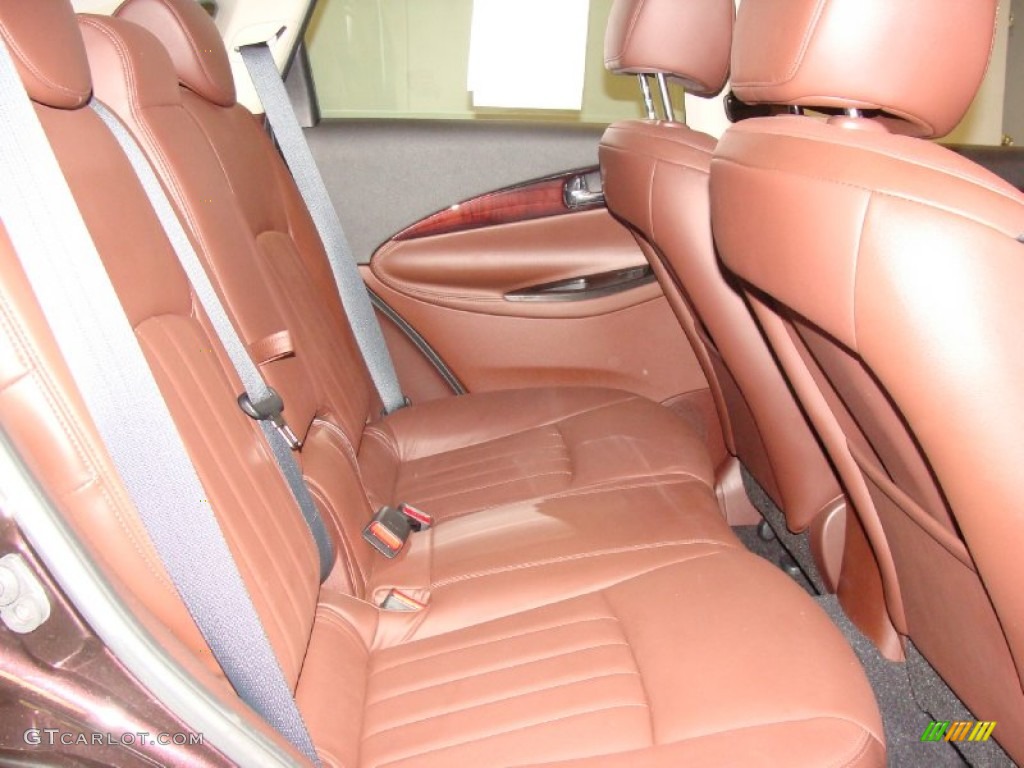 Chestnut Interior 2008 Infiniti EX 35 Journey AWD Photo #52123942