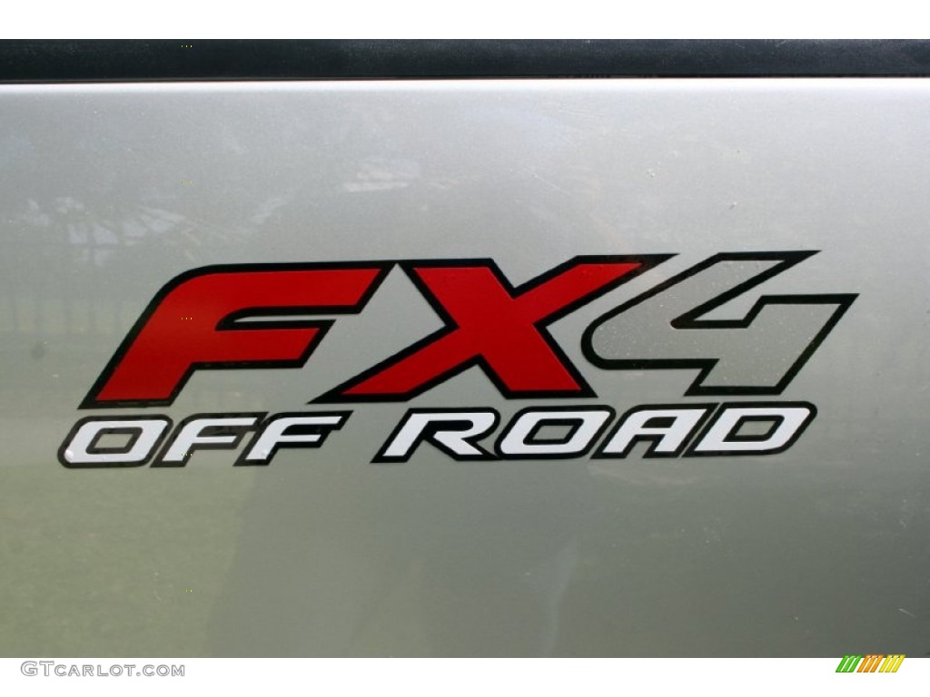 2004 F150 FX4 SuperCab 4x4 - Silver Metallic / Black photo #88