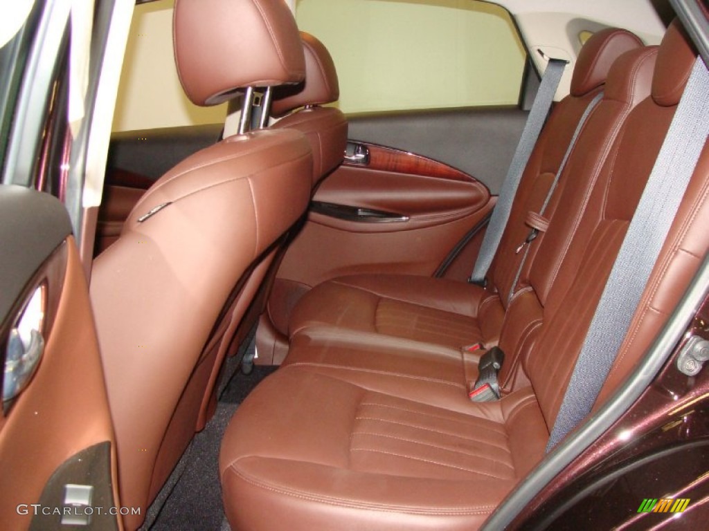 Chestnut Interior 2008 Infiniti EX 35 Journey AWD Photo #52123993