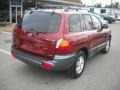 2004 Merlot Red Hyundai Santa Fe GLS 4WD  photo #3