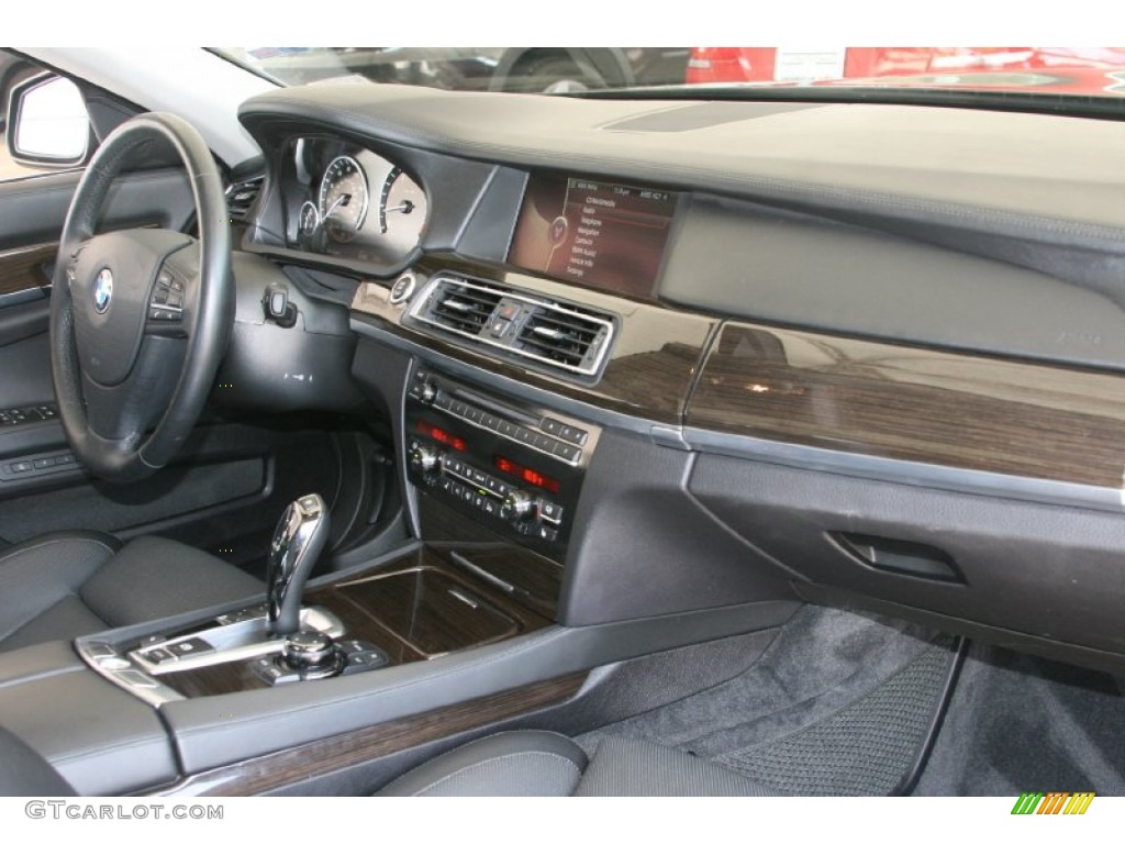 2011 BMW 7 Series 750Li Sedan Black Dashboard Photo #52124677