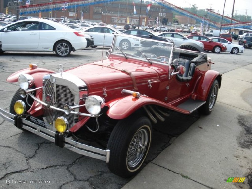 Red 1976 Classic Motor Carriages Gazelle Mercedes-Benz SSK Roadster Replica Exterior Photo #52124728