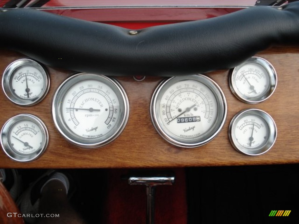 1976 Classic Motor Carriages Gazelle Mercedes-Benz SSK Roadster Replica Gauges Photos