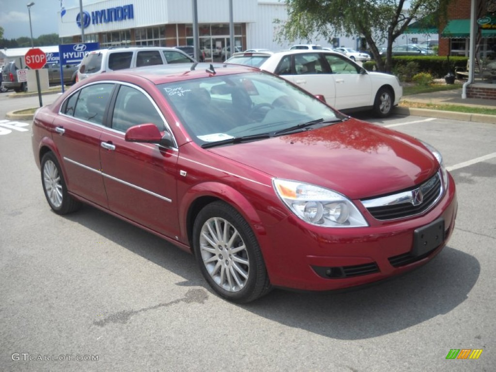 2008 Aura XR - Red Jewel / Gray photo #1