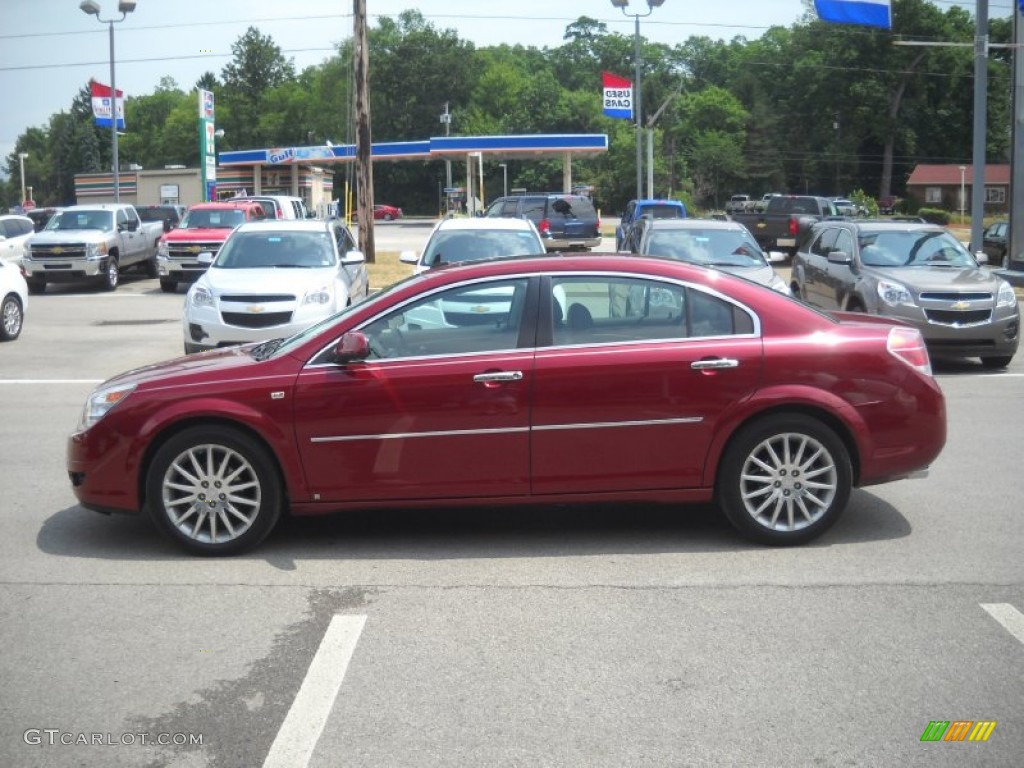 2008 Aura XR - Red Jewel / Gray photo #6