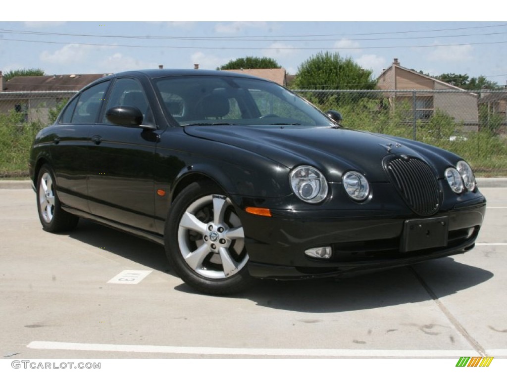 2003 S-Type 4.2 - Anthracite Pearl / Charcoal photo #1