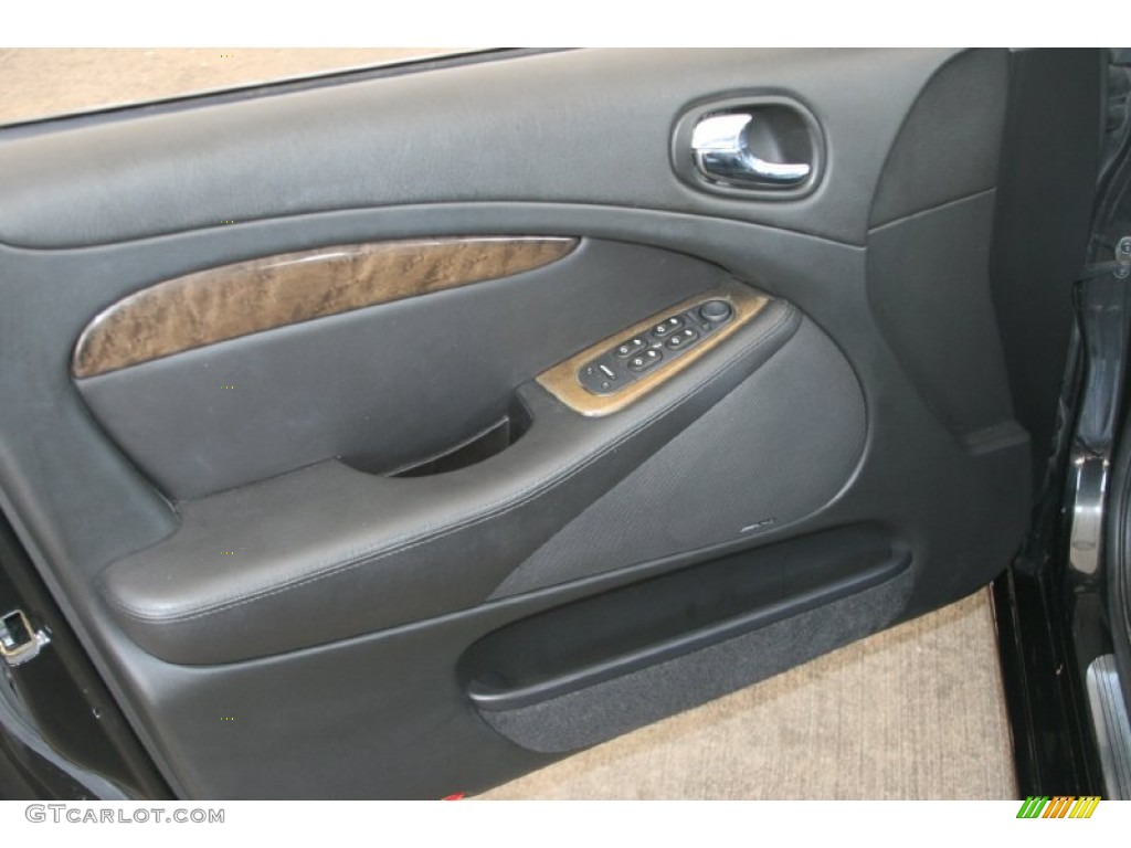 2003 Jaguar S-Type 4.2 Charcoal Door Panel Photo #52128091