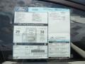 2011 Ford Fiesta S Sedan Window Sticker