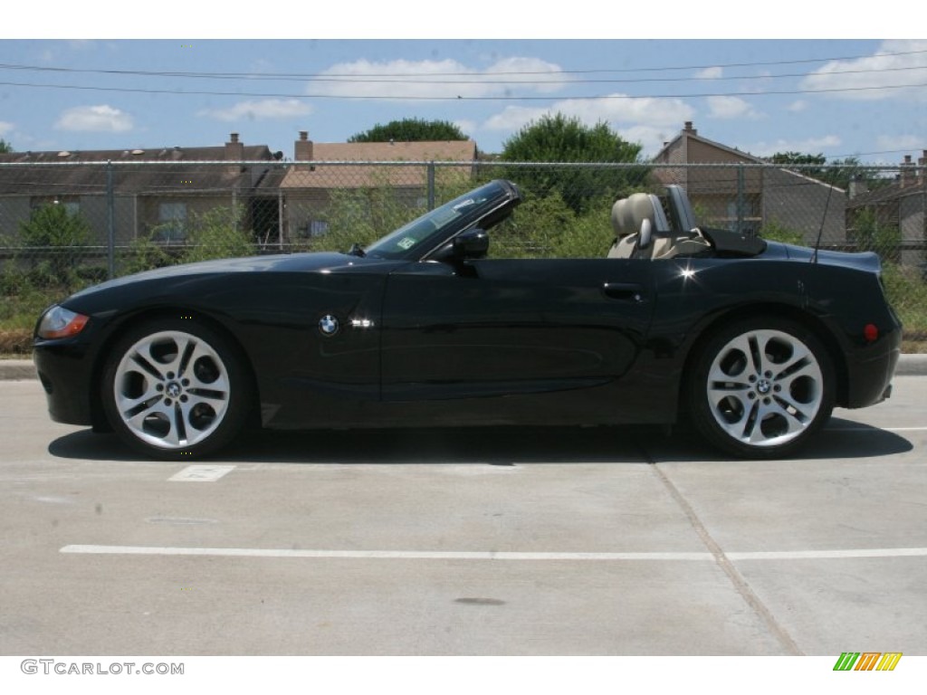Jet Black 2004 BMW Z4 3.0i Roadster Exterior Photo #52128658