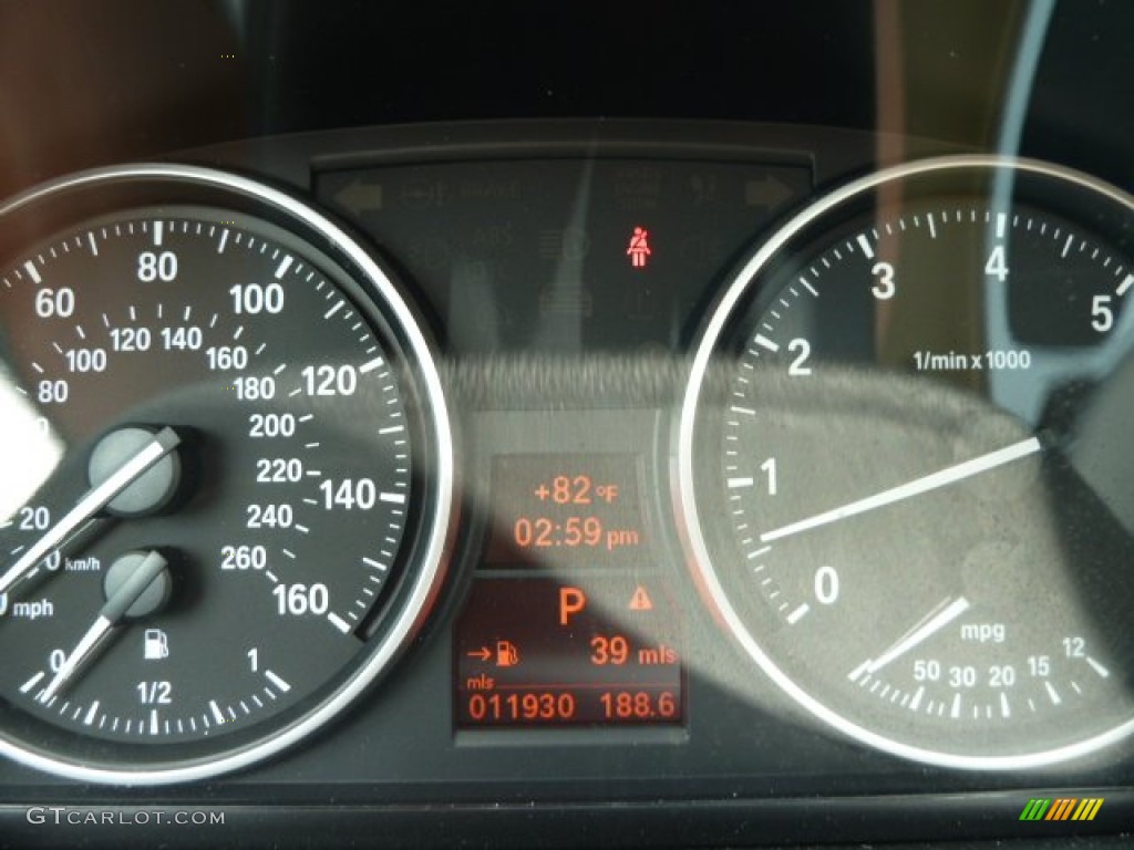 2011 3 Series 328i xDrive Sports Wagon - Blue Water Metallic / Beige photo #20