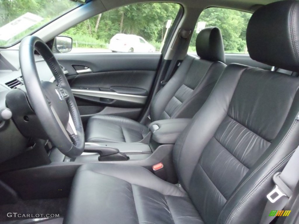Gray Interior 2009 Honda Accord EX-L V6 Sedan Photo #52132243
