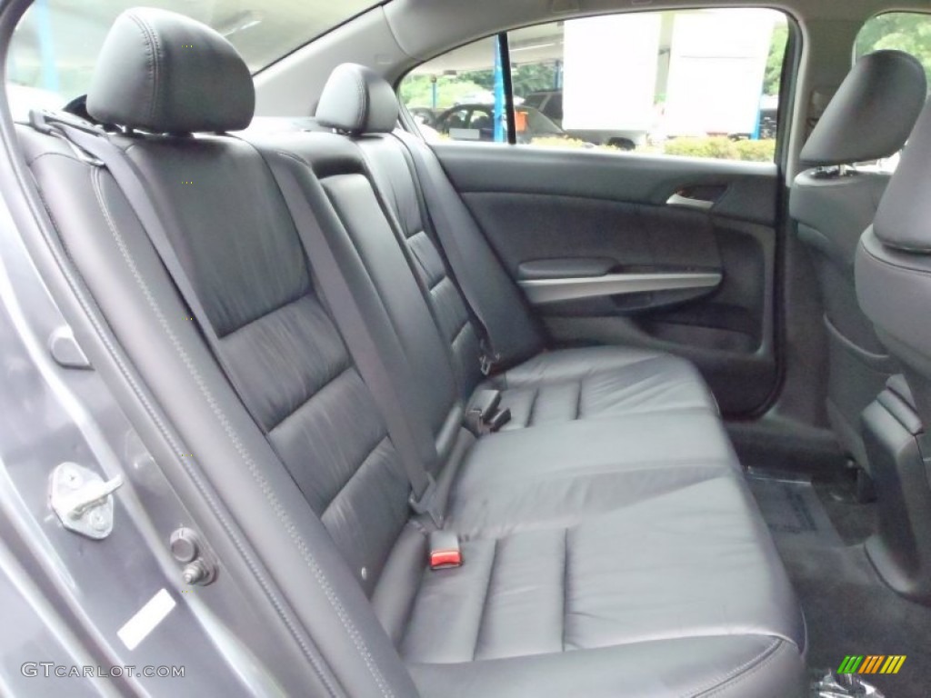 Gray Interior 2009 Honda Accord EX-L V6 Sedan Photo #52132372