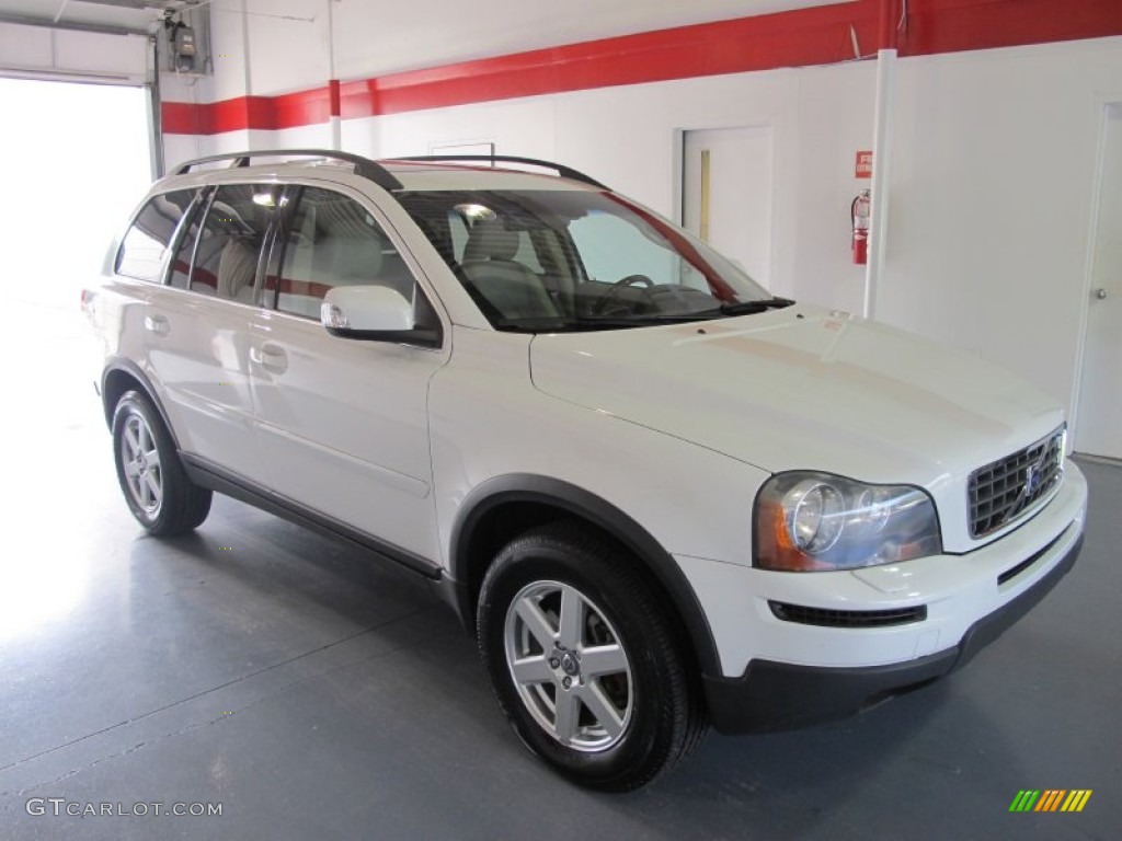 Ice White 2007 Volvo XC90 3.2 Exterior Photo #52132399