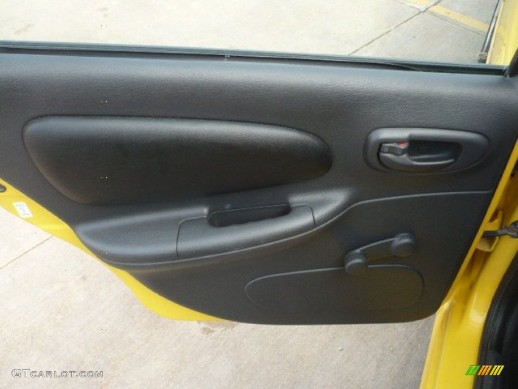 2003 Neon R/T - Solar Yellow / Dark Slate Gray photo #18