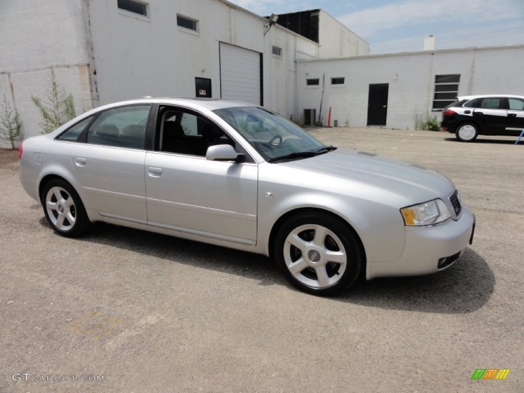 Light Silver Metallic 2004 Audi A6 2.7T quattro Sedan Exterior Photo #52133470