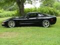 Black 2001 Chevrolet Corvette Coupe Exterior
