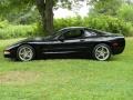 2001 Black Chevrolet Corvette Coupe  photo #2