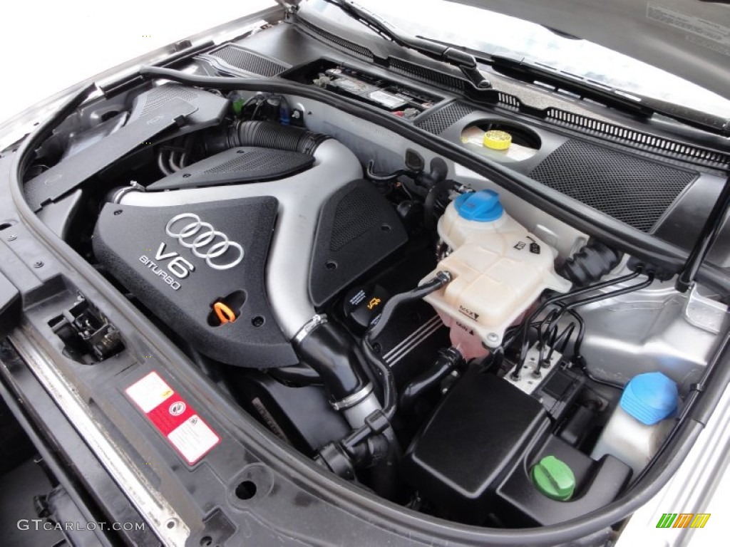 2004 Audi A6 2.7T quattro Sedan 2.7 Liter Turbocharged DOHC 30-Valve V6 Engine Photo #52133875
