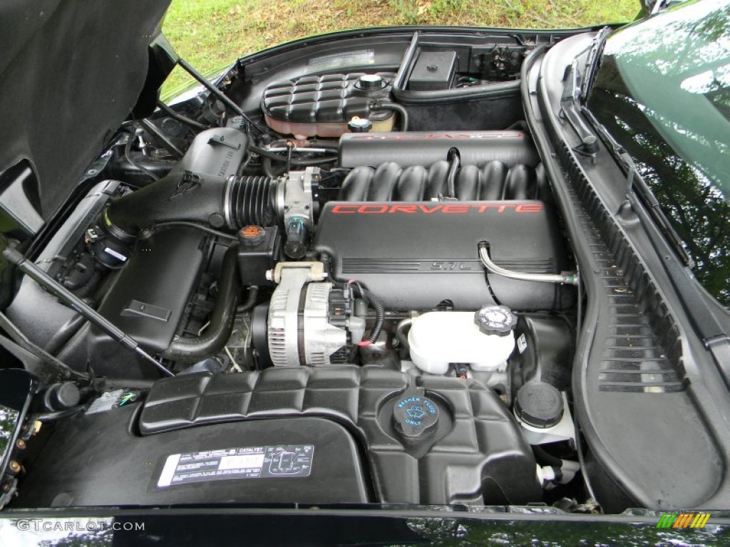 2001 Chevrolet Corvette Coupe 5.7 Liter OHV 16-Valve LS1 V8 Engine Photo #52134367