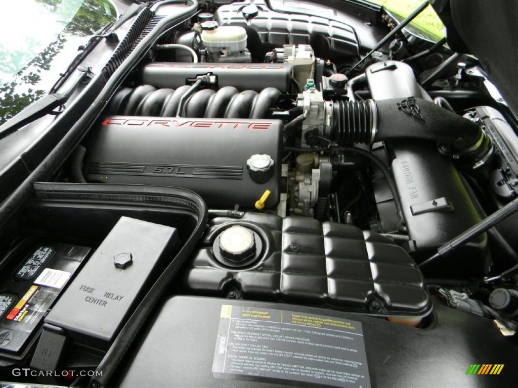2001 Chevrolet Corvette Coupe 5.7 Liter OHV 16-Valve LS1 V8 Engine Photo #52134382