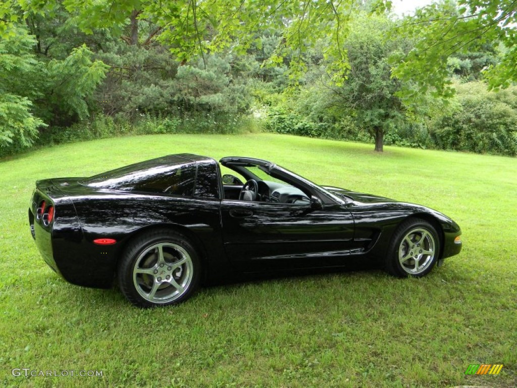 Black 2001 Chevrolet Corvette Coupe Exterior Photo #52134475