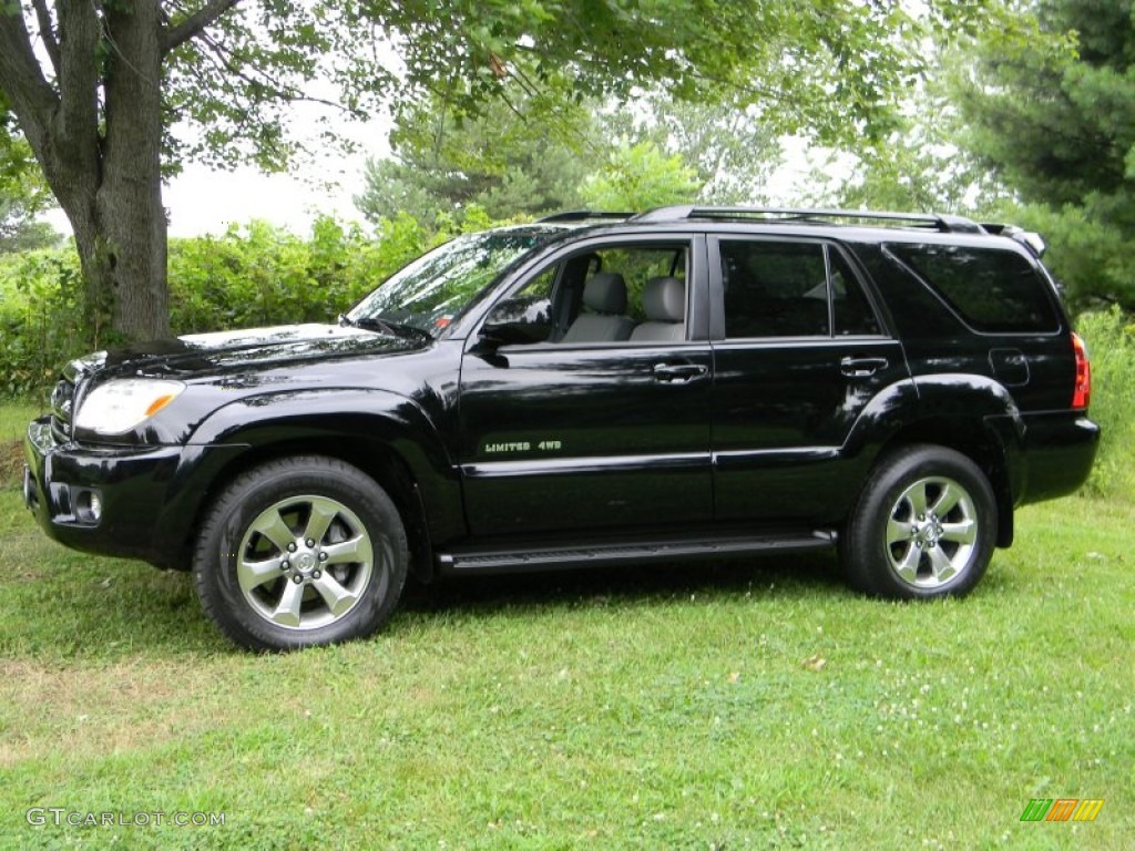 Black 2007 Toyota 4Runner Limited 4x4 Exterior Photo #52134631