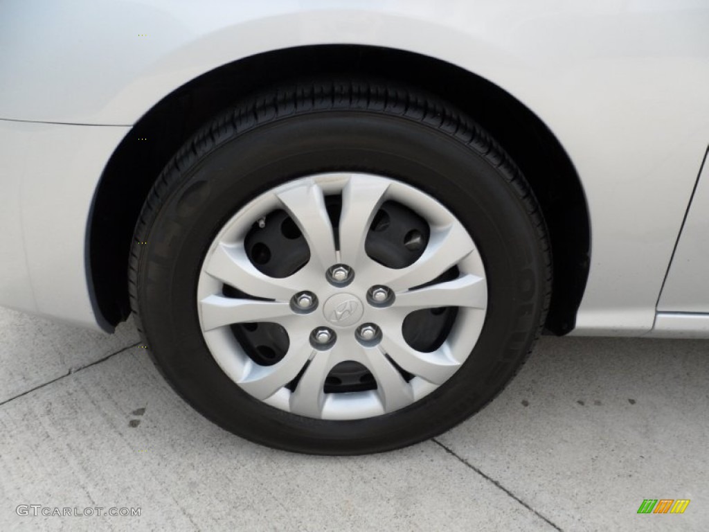 2010 Elantra GLS - Liquid Silver / Gray photo #12