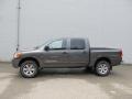 Smoke Metallic 2010 Nissan Titan SE Crew Cab 4x4 Exterior