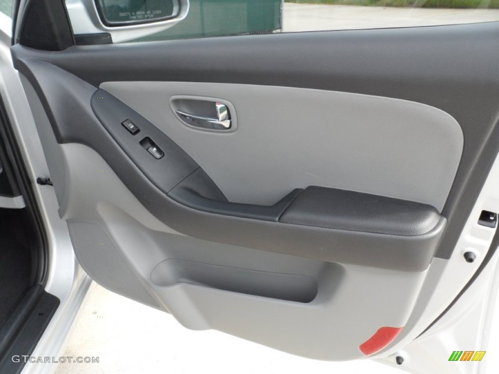 2010 Elantra GLS - Liquid Silver / Gray photo #25