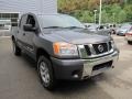 Smoke Metallic - Titan SE Crew Cab 4x4 Photo No. 5