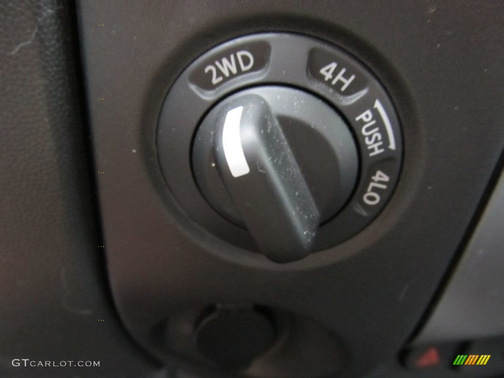 2010 Nissan Titan SE Crew Cab 4x4 Controls Photo #52135450