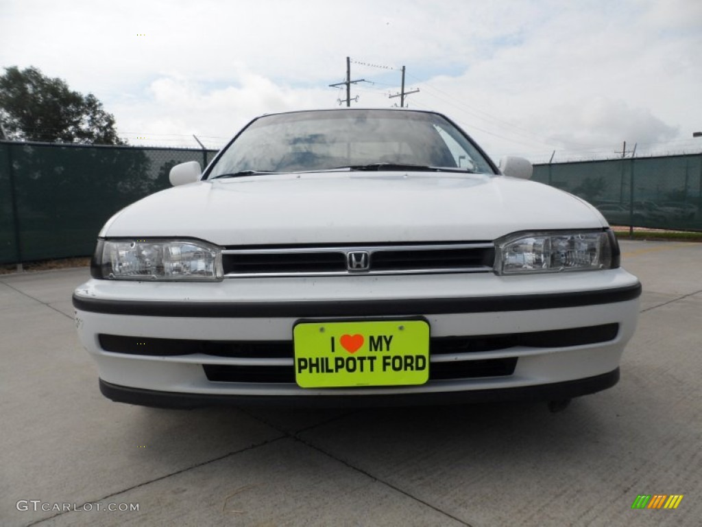 1992 Accord EX Sedan - Frost White / Gray photo #9