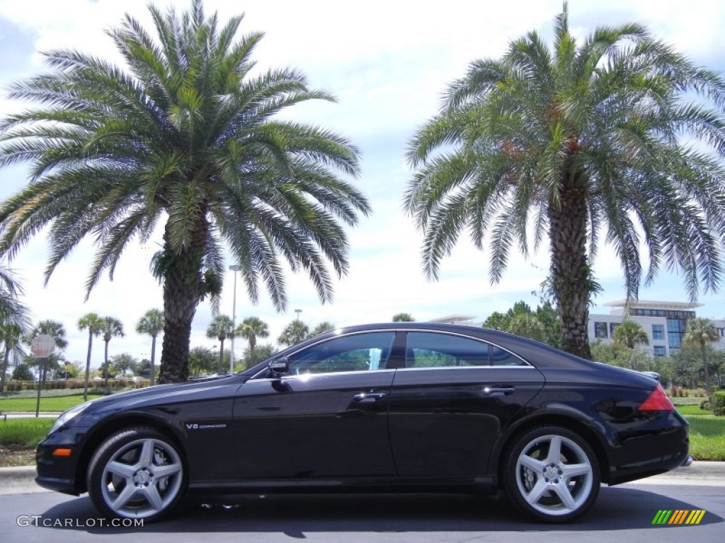 Black 2006 Mercedes-Benz CLS 55 AMG Exterior Photo #52136023