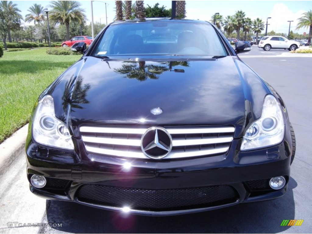 Black 2006 Mercedes-Benz CLS 55 AMG Exterior Photo #52136065
