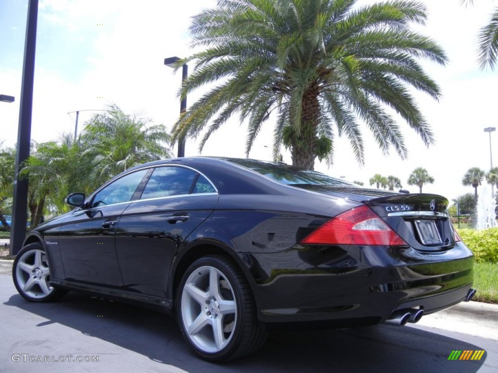 Black 2006 Mercedes-Benz CLS 55 AMG Exterior Photo #52136137