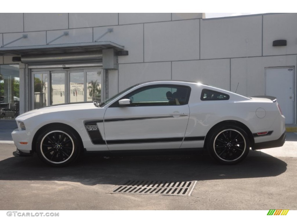 Performance White 2012 Ford Mustang Boss 302 Exterior Photo #52136206